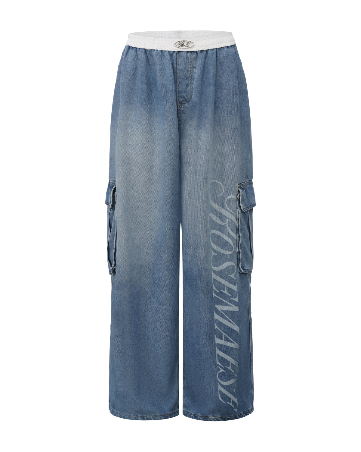 Cloud Cargo Denim - Light Blue