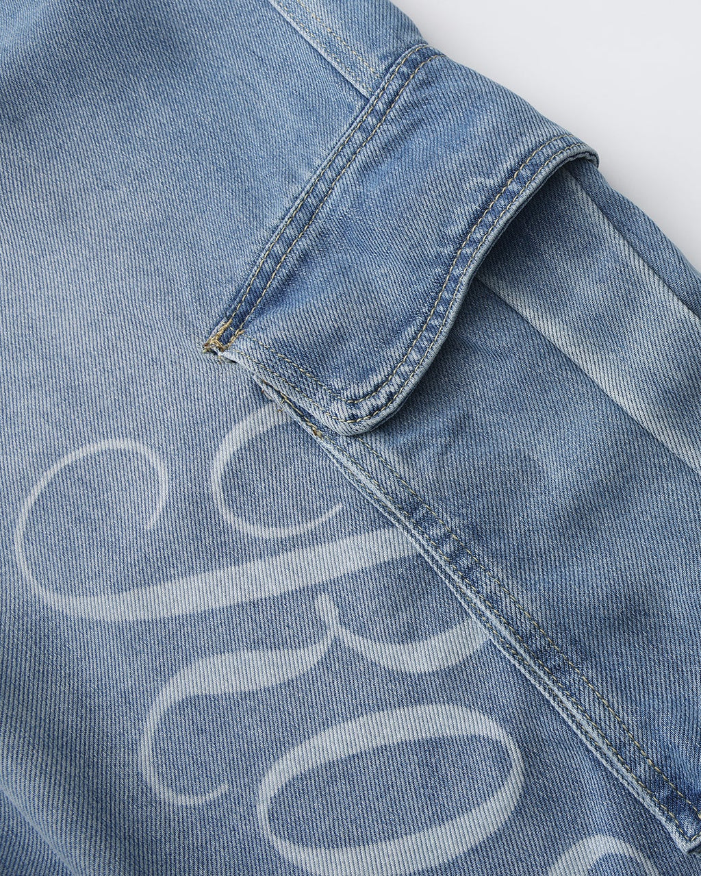 Cloud Cargo Denim - Light Blue