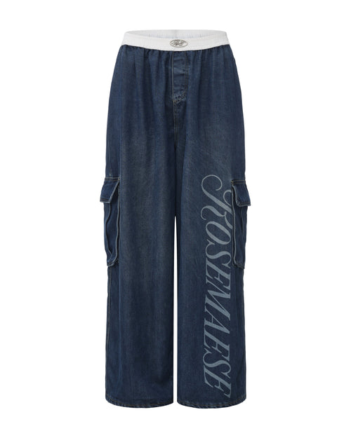 Cloud Cargo Denim - Dark Blue