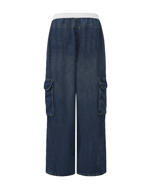 Cloud Cargo Denim - Dark Blue