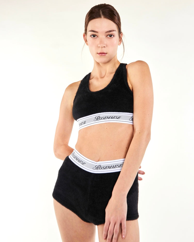 Cozy Darling Underwear Set - Black