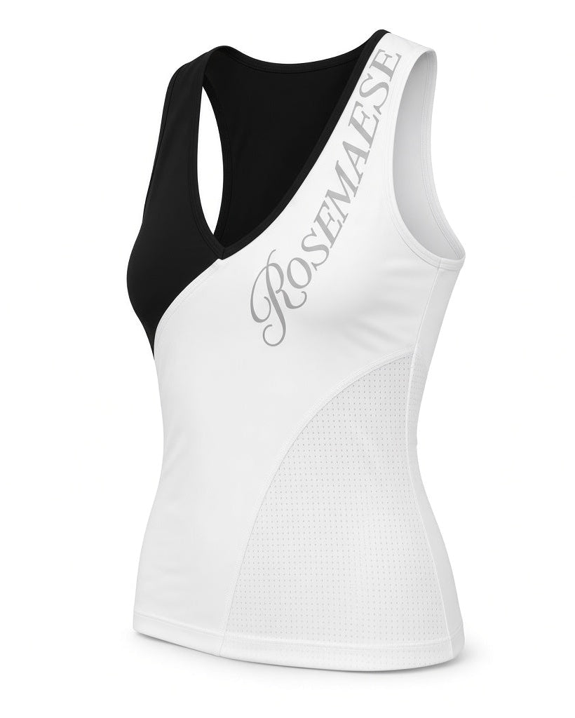 Ice Panel Splice Tank Top - Black