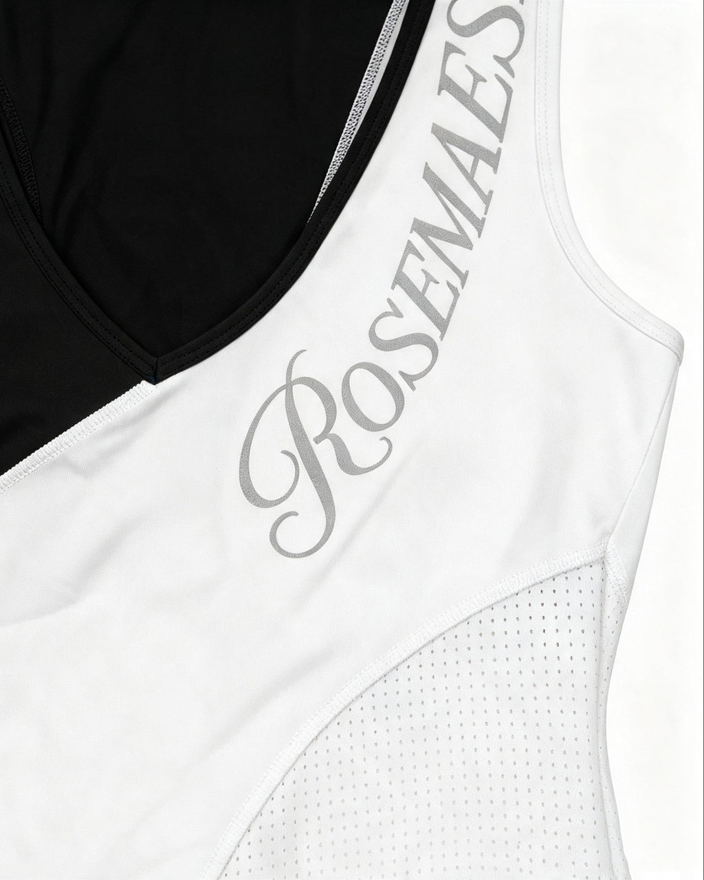 Ice Panel Splice Tank Top - Black