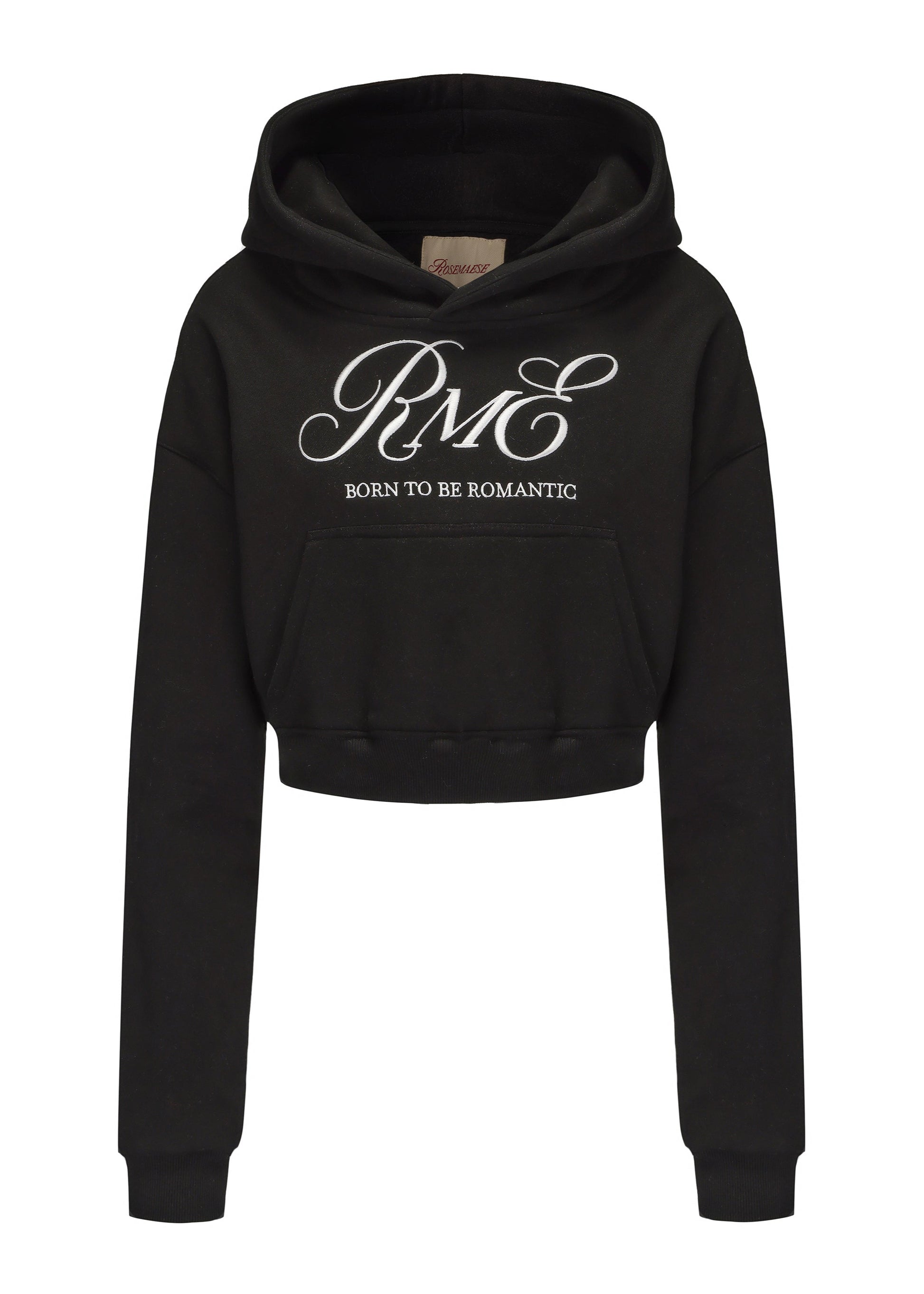Street Mode Short Hoodie - Black