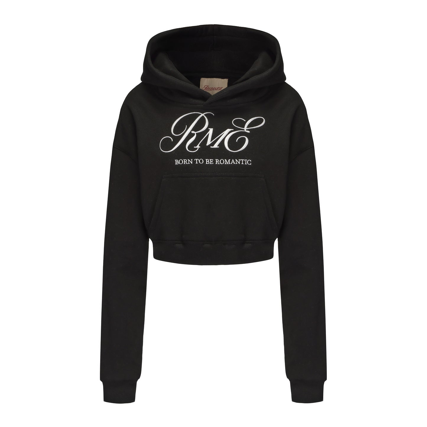 Street Mode Short Hoodie - Black