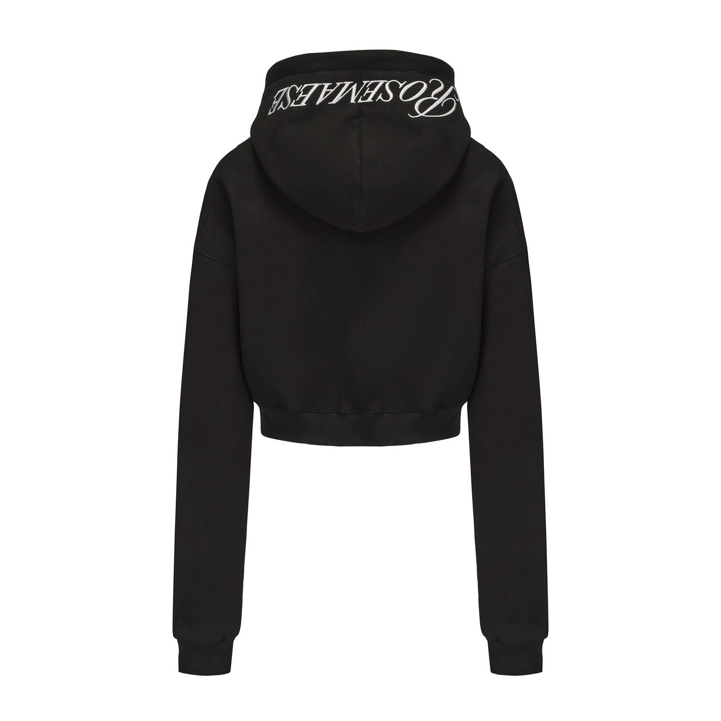 Street Mode Short Hoodie - Black