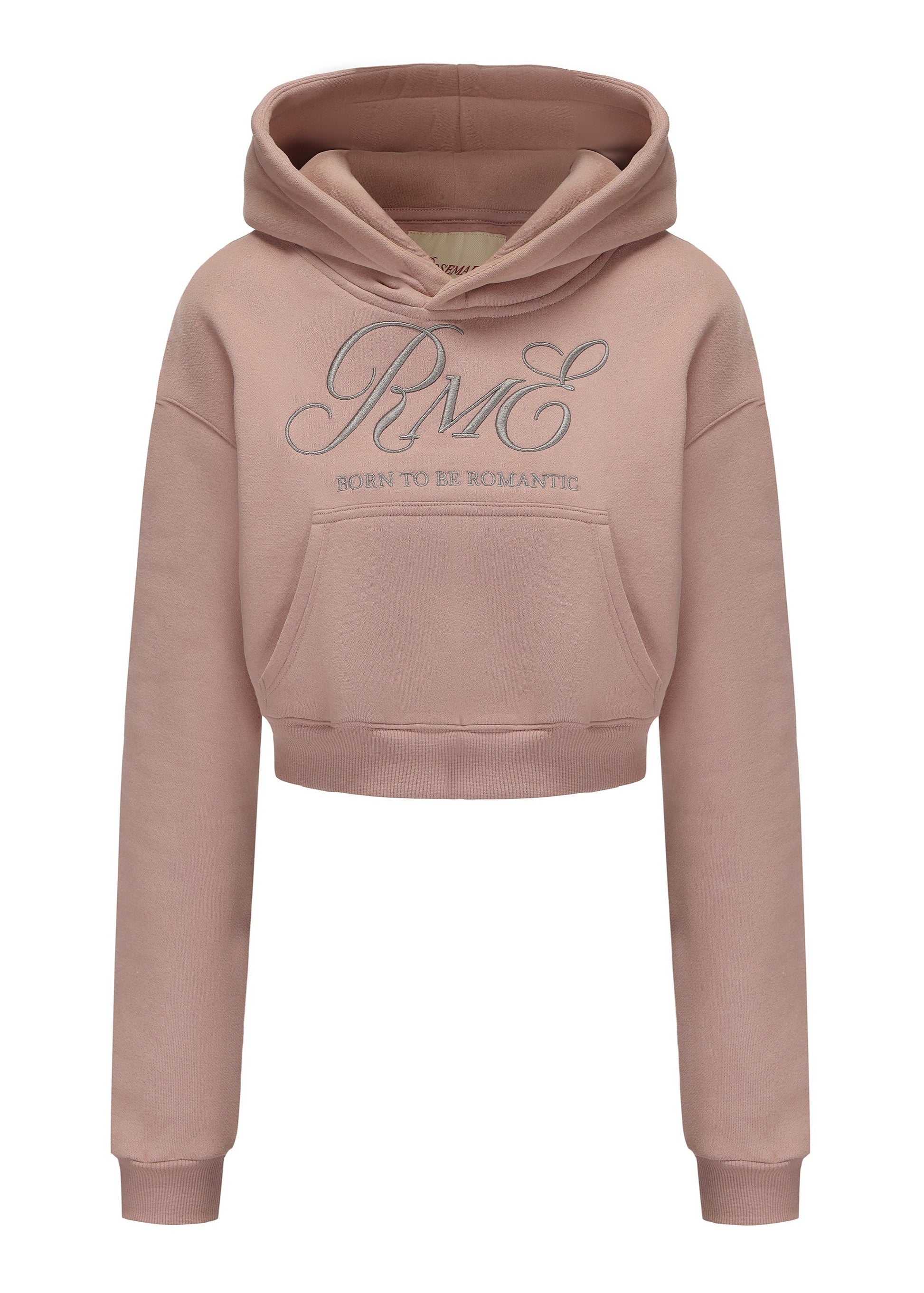 Street Mode Short Hoodie - Pink