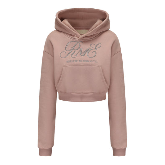 Street Mode Short Hoodie - Pink