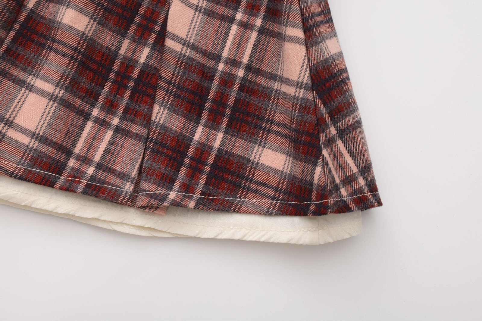 Detention Tease Plaid Mini Skirt - Red