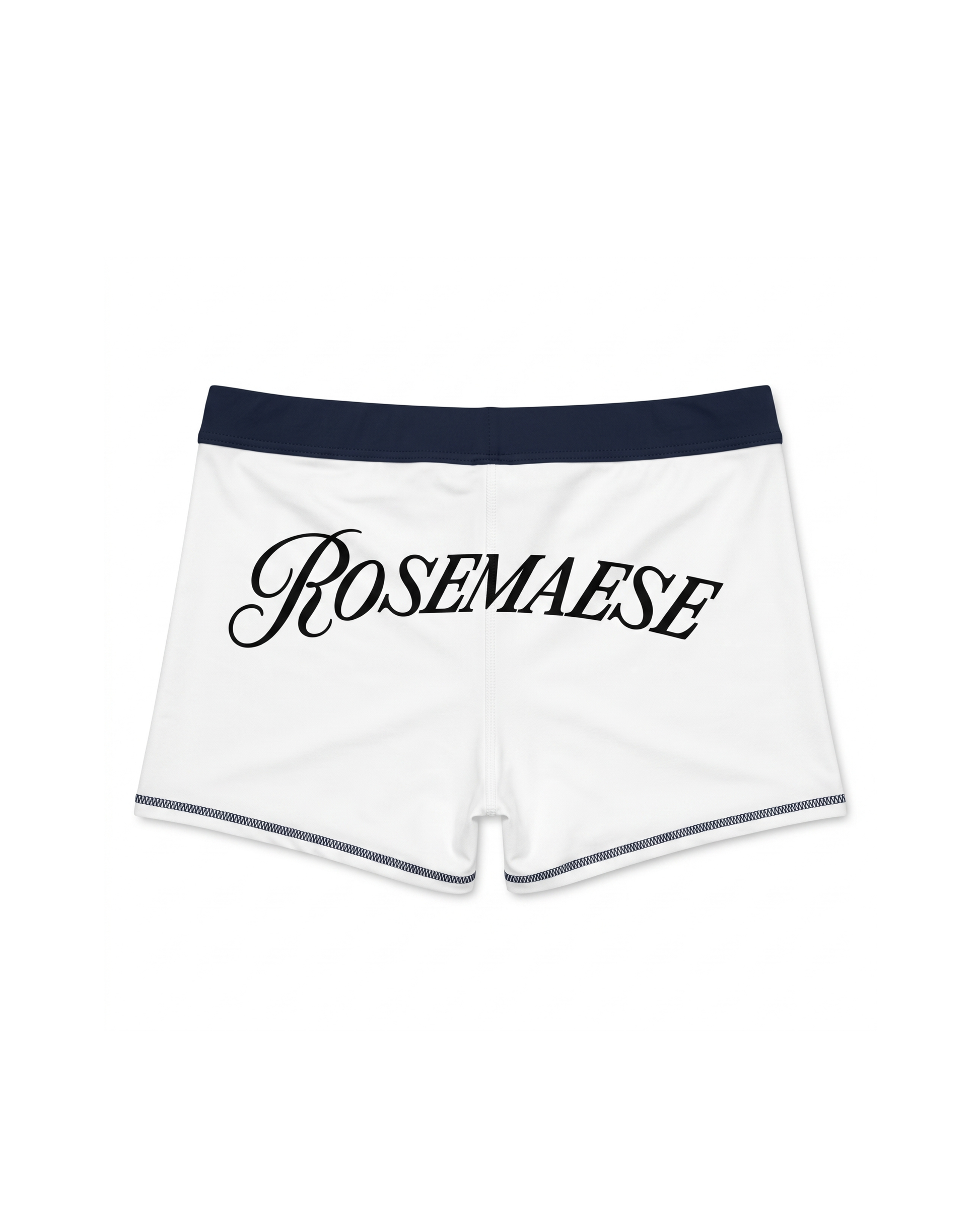 Script Sport Shorts - White